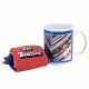 The Beatles - Red and Blue Gift Set (Taza + Calcetines)