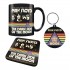 Pink Floyd - Vintage Dark Side Gift Set (Taza + Posavasos + Llavero)