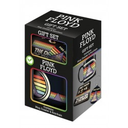 Pink Floyd - Vintage Dark Side Gift Set (Taza + Posavasos + Llavero)
