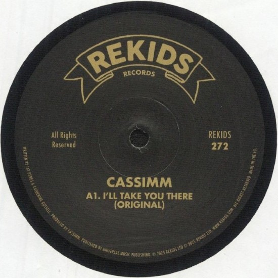 CASSIMM - I'll Take You There (12")