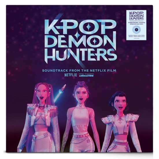 KPop Demon Hunters (Soundtrack From The Netflix Film) (LP - 1st Anniversary Edition - Honmoon Haze + inserts + photocards + stickers)