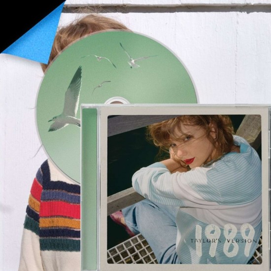 Taylor Swift "1989 (Taylor's Version)" (CD - Indie Exclusive Limited Edition - Aquamarine Green + Poster)