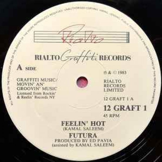 Futura ‎"Feelin' Hot" (12")