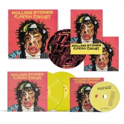 The Rolling Stones - Foreign Tongues (2xLP - Limited Edition - 180g - Yellow + Bluray + Poster + Slipmat - BoxSet)