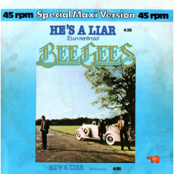 Bee Gees - He's A Liar = Es Un Mentiroso (12") 