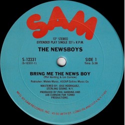 The Newsboys ‎- Bring Me The News Boy (12")