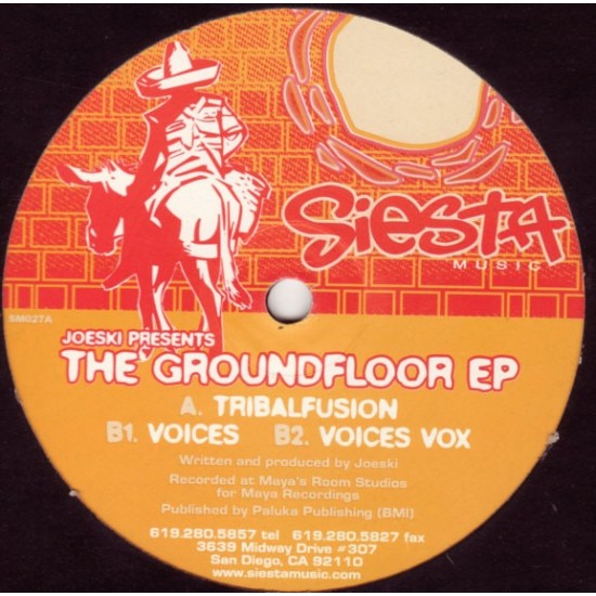 Joeski "The Groundfloor EP" (12")