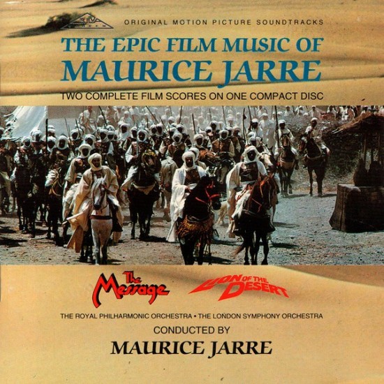 Maurice Jarre ‎"The Epic Film Music Of Maurice Jarre" (CD)
