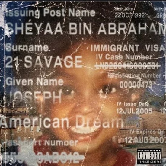 21 Savage ‎"American Dream" (2xLP - Translucent Red)