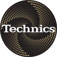 Slipmat - Technics Funnel Gold (pareja) Slipmat - Technics Funnel Gold (pareja)
