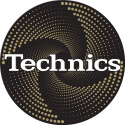 Slipmat - Technics Funnel Gold (pareja)