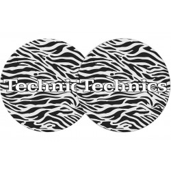 Slipmat - Technics Zebra (pareja)  Slipmat - Technics Zebra (pareja)