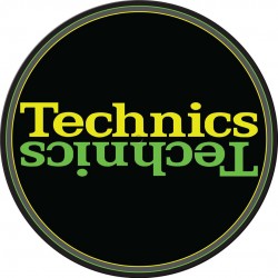 Slipmat - Technics Double Yellow (pareja)