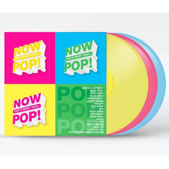 Now That's What I Call... Pop! (3xLP - Yellow-Hot Pink+Baby Blue)