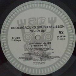 Underground Sound Of Lisbon - So Get Up (12")* Underground Sound Of Lisbon - So Get Up (12")*
