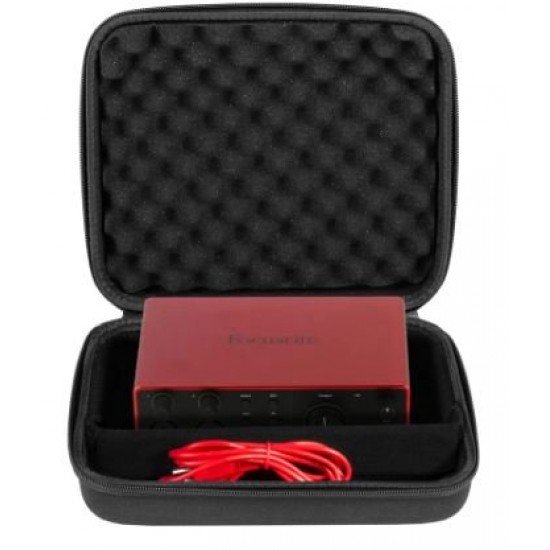 UDG Creator Focusrite Scarlett 2i2/4i4 4th Gen/Clarett+ 4Pre/2Pre Hardcase Black