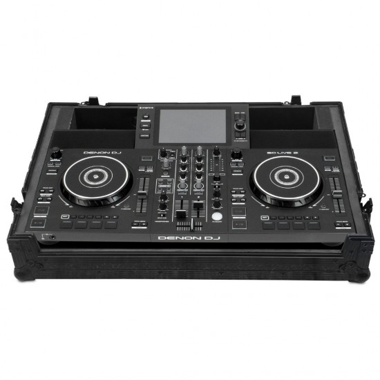 UDG Ultimate Flight Case Denon DJ SC LIVE 2 Black Plus (con Ruedas)