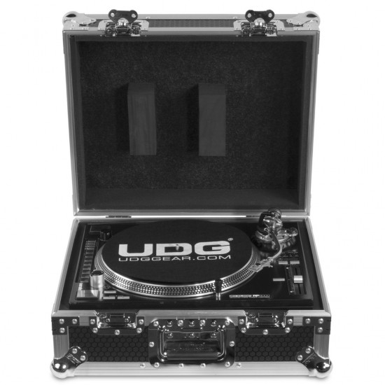 UDG Ultimate Flight Case Multi Format Turntable Silver MK2