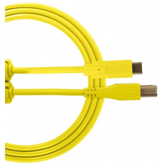 UDG Cable USB 2.0 CB Recto (Amarillo - 1.5m)