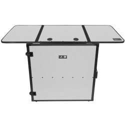 UDG Ultimate Fold Out DJ Table White Mk2 Plus con Ruedas UDG Ultimate Fold Out DJ Table White Mk2 Plus con Ruedas