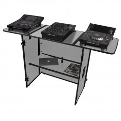 UDG Ultimate Fold Out DJ Table White Mk2 Plus con Ruedas UDG Ultimate Fold Out DJ Table White Mk2 Plus con Ruedas