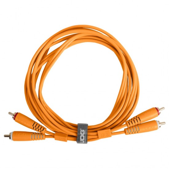 Cable UDG Ultimate (2xRCA - 2xRCA) Naranja 1,5m