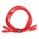 Cable UDG Ultimate (2xRCA - 2xRCA) Rojo 1,5m