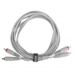 Cable UDG Ultimate (2xRCA - 2xRCA) Blanco 3m  Cable UDG Ultimate (2xRCA - 2xRCA) Blanco 3m