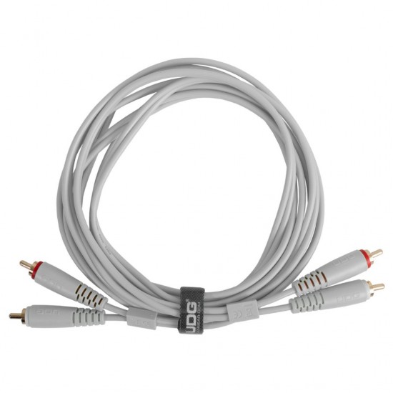 Cable UDG Ultimate (2xRCA - 2xRCA) Blanco 1,5m 