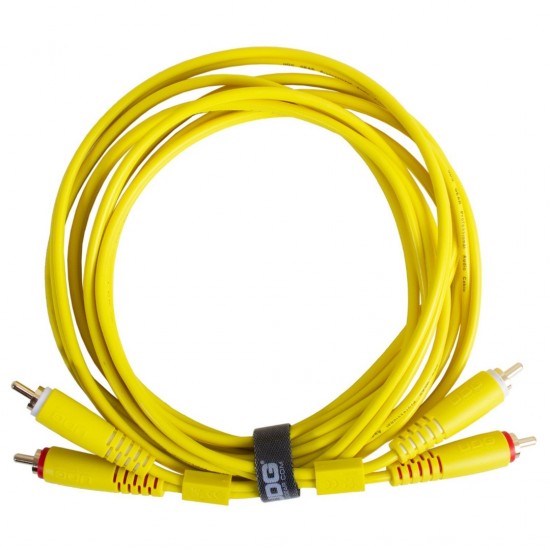 Cable UDG Ultimate (2xRCA - 2xRCA) Amarillo 3m