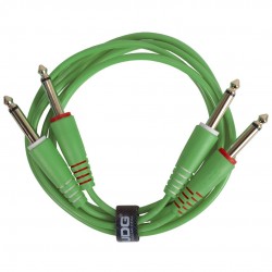 Cable UDG Ultimate (2xJACK 6.3 - 2xJACK 6.3) Verde 3m Cable UDG Ultimate (2xJACK 6.3 - 2xJACK 6.3) Verde 3m