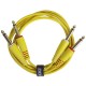 Cable UDG Ultimate (2xJACK 6.3 - 2xJACK 6.3) Amarillo 1,5m