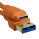 UDG Cable USB 3.0 CA Recto (Naranja - 1.5m)