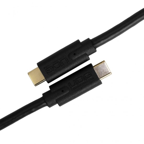 UDG Cable USB 3.2 CC Recto (Negro - 1.5m)