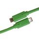 UDG Cable USB 3.2 CC Recto (Verde - 1.5m)