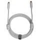 UDG Cable USB 3.2 CC Recto (Blanco - 1.5m)