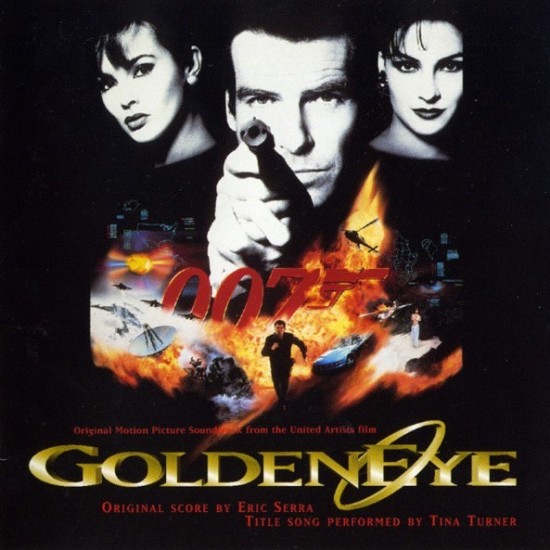 Eric Serra ‎"Goldeneye (Original Motion Picture Soundtrack)" (CD)