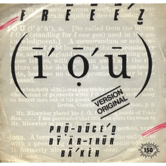 Freeez "I.O.U." (7") 