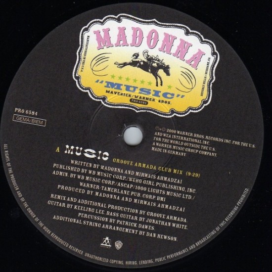 Madonna - Music (12") Madonna - Music (12")