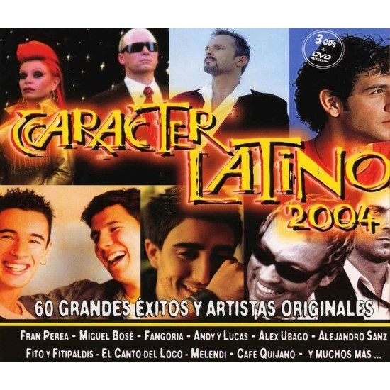 Carácter Latino 2004 (3xCD + DVD)