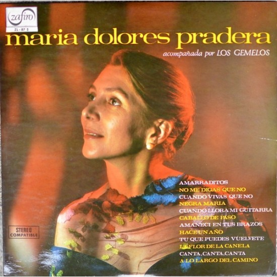 Maria Dolores Pradera Acompañada Por Los Gemelos - Maria Dolores Pradera Acompañada Por Los Gemelos (LP) Maria Dolores Pradera Acompañada Por Los Gemelos - Maria Dolores Pradera Acompañada Por Los Gemelos (LP)