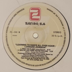 Lorraine Johnson - Learning To Dance All Over Again (LP)