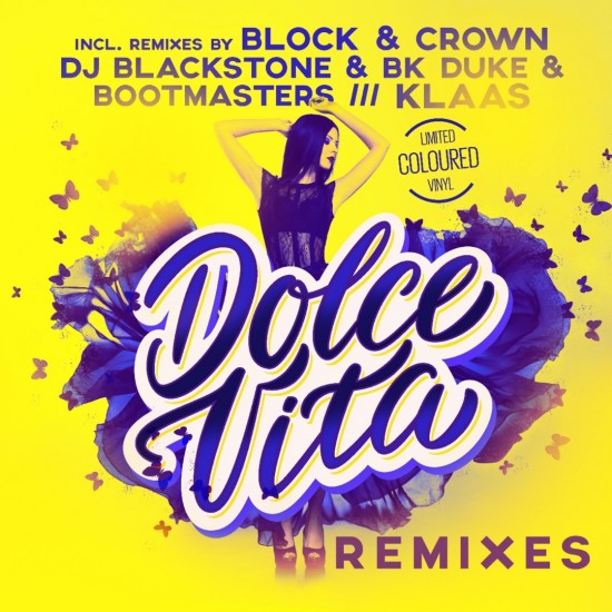 Ryan Paris ‎- Dolce Vita (12" - Black Yellow Splattered) 