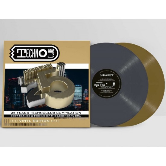 25 Years Technoclub Compilation - Vinyl Edition (2xLP - Limited Edition - Gold + Silver)