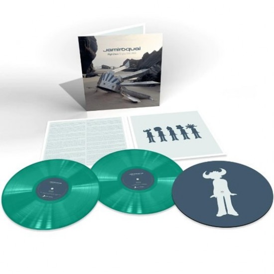 Jamiroquai ‎"High Times (Singles 1992–2006)" (2xLP - Gatefold - Numbered Limited Edition - Green Marble + Exclusive Slipmat - Box Set)