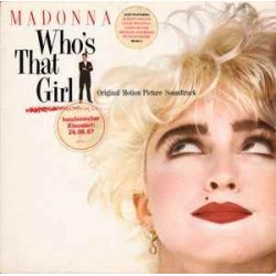 Madonna ‎"Who's That Girl (Original Motion Picture Soundtrack)" (LP)