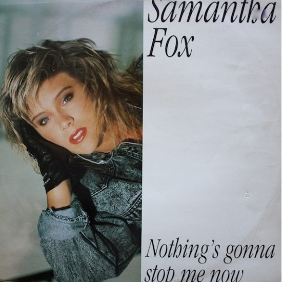 Samantha Fox ‎"Nothing's Gonna Stop Me Now" (12")