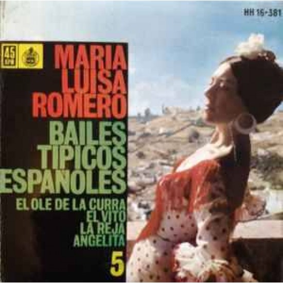 Maria Luisa Romero ‎"Bailes Tipicos Españoles 5" (7")