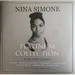Nina Simone ‎"The Platinum Collection - 42 All Time Classics" (3xLP - Gatefold - color Blanco)