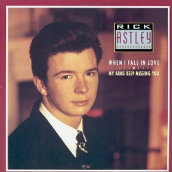 Rick Astley ‎"When I Fall In Love / My Arms Keep Missing You" (12")